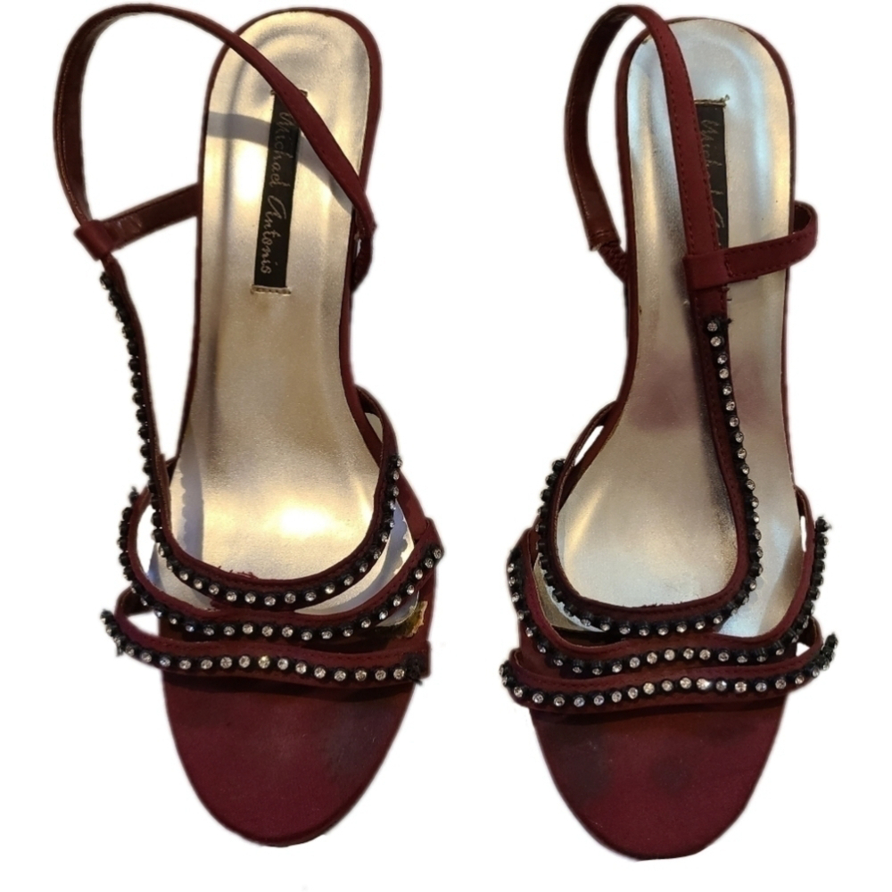 Michael Antonio | Red Sequins Heels